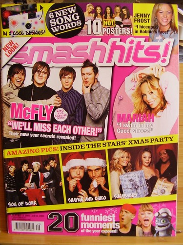 Music mag smash hits - smash,