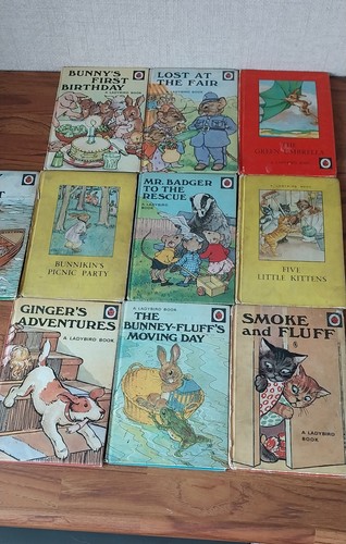 Vintage ladybird books series - vintage, books.
