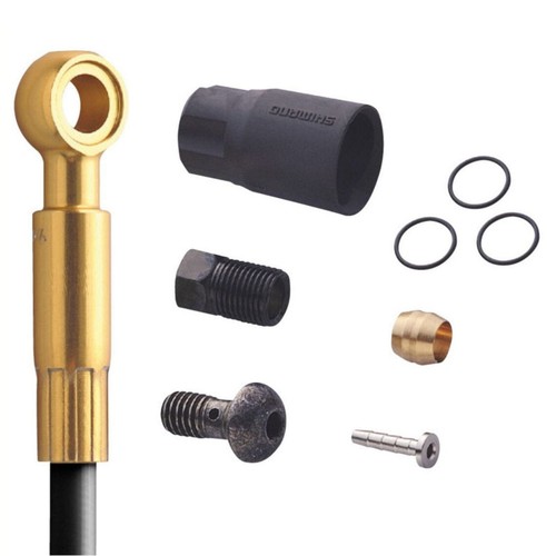 Shimano saint disc brake - brake, hose