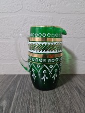 Antique Green Glass Hand