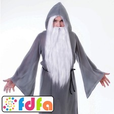 Bristol Novelty Fairytale Gandalf Wizard Cloak Belt Adults Fancy Dress New