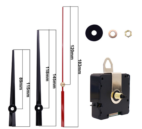 Radio controlled quartz clock - quartz,