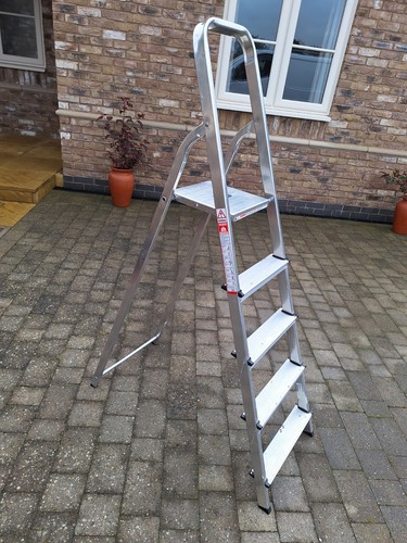 Abru aluminium step ladder - , 5