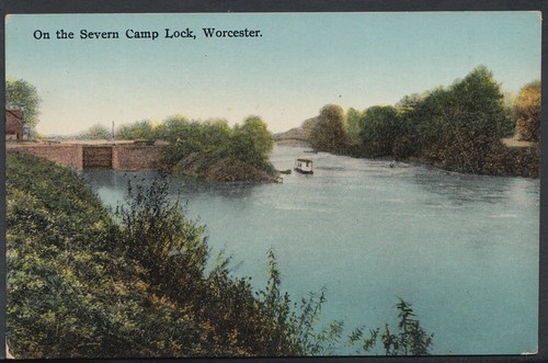 Worcestershire postcard on - worcestershire,