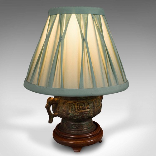 Small vintage side lamp - small,