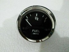 Smiths fuel gauge black chrome