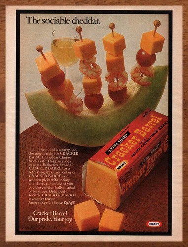 1977 kraft cracker - cracker, barrel