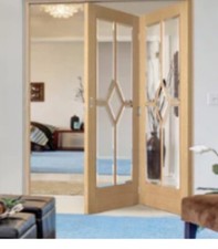 Wooden internal bifold doors - wooden,