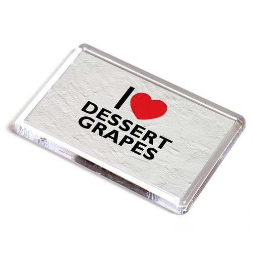 Fridge magnet love dessert - -,