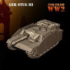 28mm WWII German Stug III