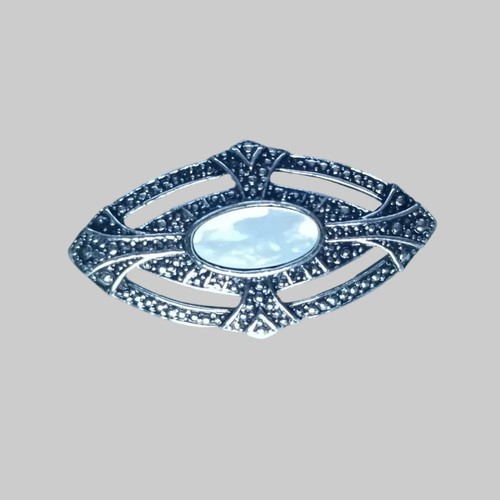 Vintage 1970s silver tone - silver-tone, art