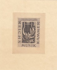 Exlibris Bookplate Radierung