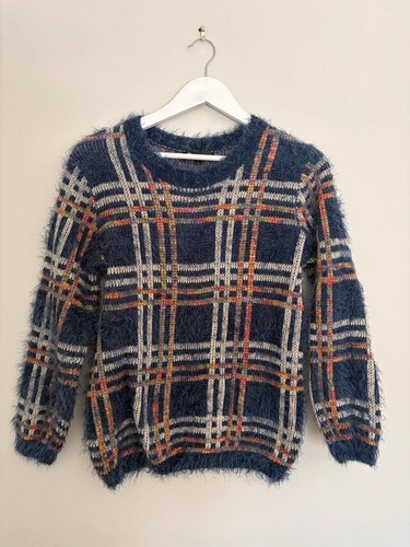 Daisylayla fluffy plaid - fluffy,