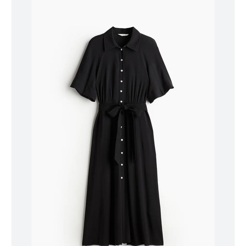 Button down black shirt - h&m,