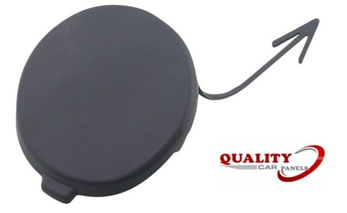 Front bumper towing eye cover - bumper,