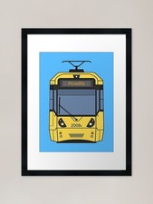 Manchester Tram (2009) Framed