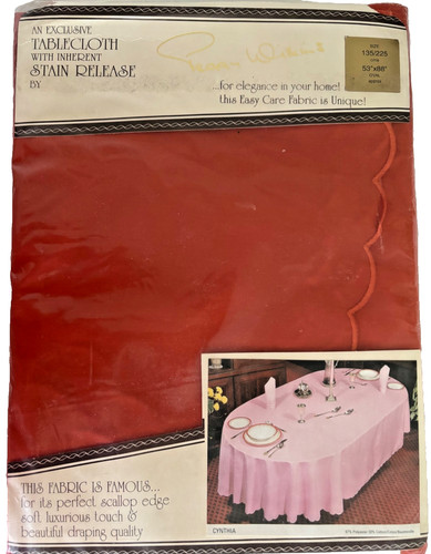 Tablecloth 53x88 inches oval - 53x88,