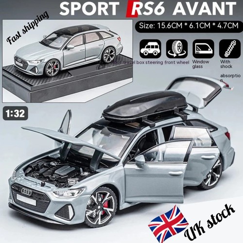 Rs6 black edition diecast - black,