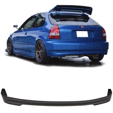 [SASA] Fit for 96-00 Honda Civic 3dr Hatch Bumper Only TR PU Rear Lip Diffuser