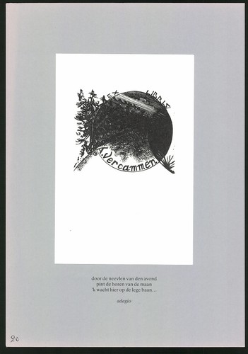 Bookplate vercammen forest - a.,