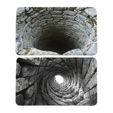 3D Optical Illusion Vortex Rug