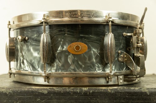 1950s slingerland 5x14 black - 1950s, 5.5x14