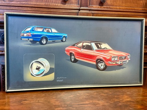 Rare 1973 original art - original, wheel