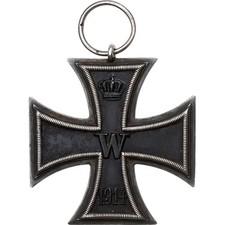 [#395519] Germany, Croix de Fer, WAR, Medal, 1913-1914, Excellent Quality, Iron,