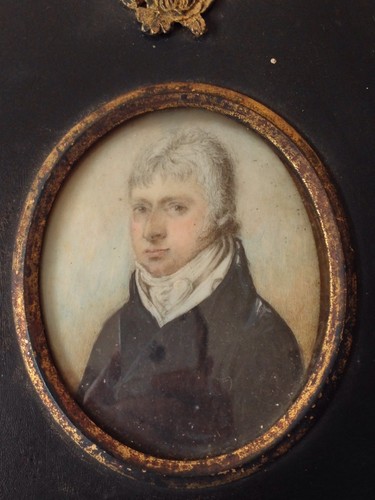 Fine antique miniature - fine,