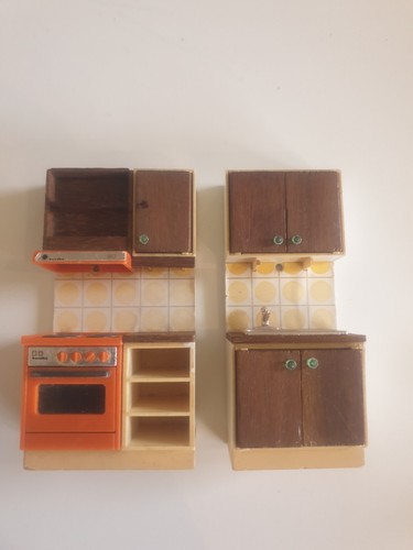 Lundby dolls house kitchen - dolls,