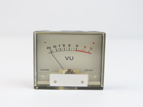 Teac 3440 vu meter with - meter,