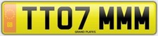 TOM NUMBER PLATE TOMMY THOMAS REG TT07 MMM FEE INCLUDED TOMMIE THOM TOMS UK REG
