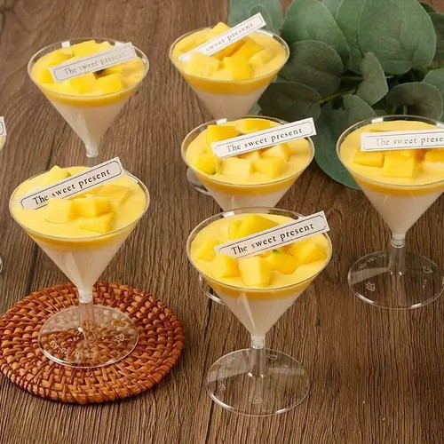 Martini style dessert mousse - martini,