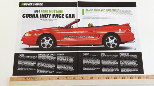 1994 ford mustang cobra pace - 1994,