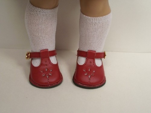 Burgundy school strap ez - school, t-strap