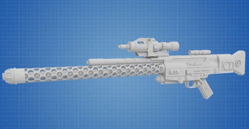 Dlt 20a storm trooper blaster - dlt-20a,