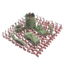 Pack Of 100 PLASTIC SOLDIERS