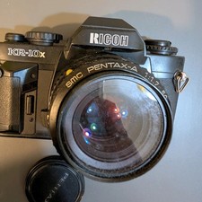 RICOH KR-10x 35mm Film SLR Camera w/ Pentax 50mm lens
