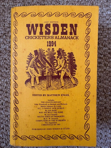 1994 wisden cricketers - 1994,