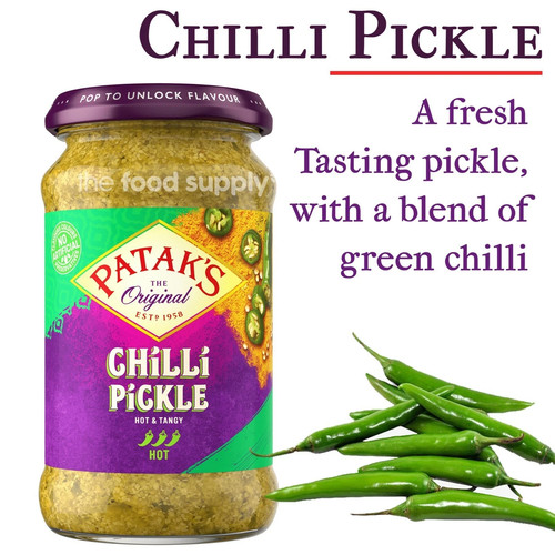 Patak chilli pickle 283g - chilli,