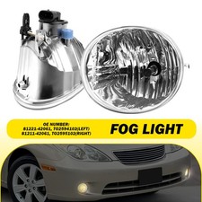 Left + Right Front Bumper Fog