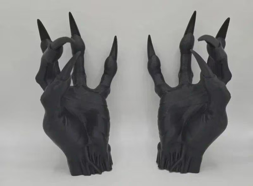 Demon hand wall hooks - wall,