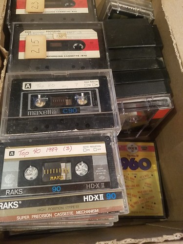 Vintage audio cassettes - 40,