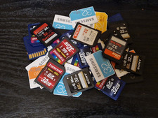 5 x 32GB SDHC Memory Cards