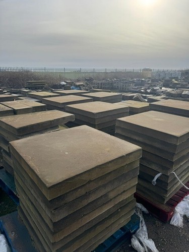 Reclaimed yorkstone sawn - reclaimed,