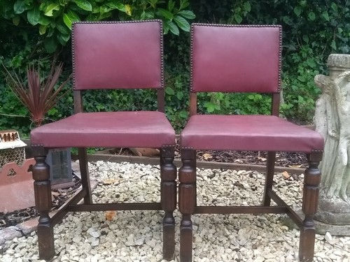 Pair vintage original solid - pair, of