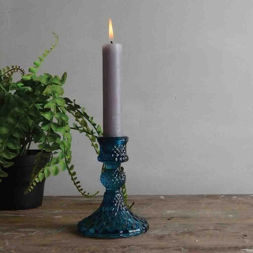 Blue glass harlequin - blue,