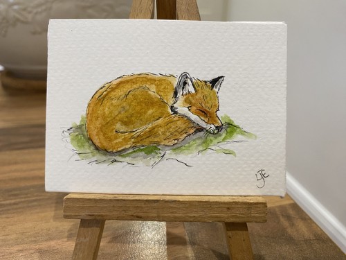 Original aceo - (not, a