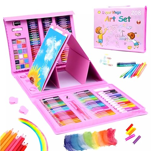 Deluxe drawing set colouring - set,