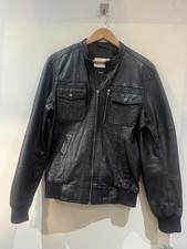 Men's Leather Jacket Black